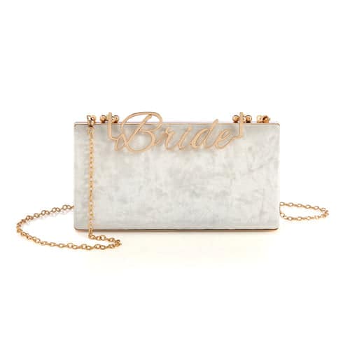 Bride Velvet Purse