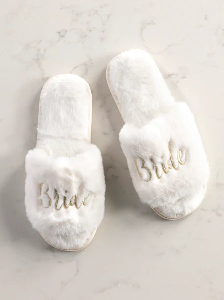 Bride Chic Slippers (L/XL)